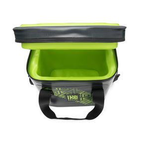 KUKUI 10 Can Soft Cooler Gray/Lime